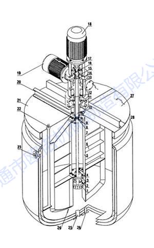 組合式分散乳化剪切機(jī)(圖1) 組合式分散乳化剪切機(jī)